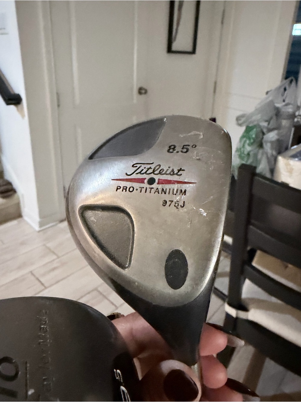 Vintage Titleist 975J & TaylorMade R510 Titanium Drivers – 8.5° & 9.5° – RH - Picture 4 of 10